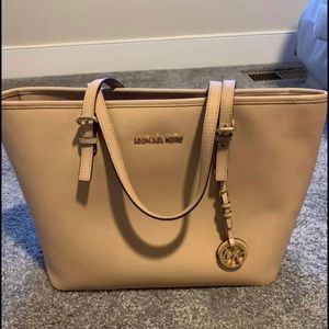 Tan Michael Kors purse